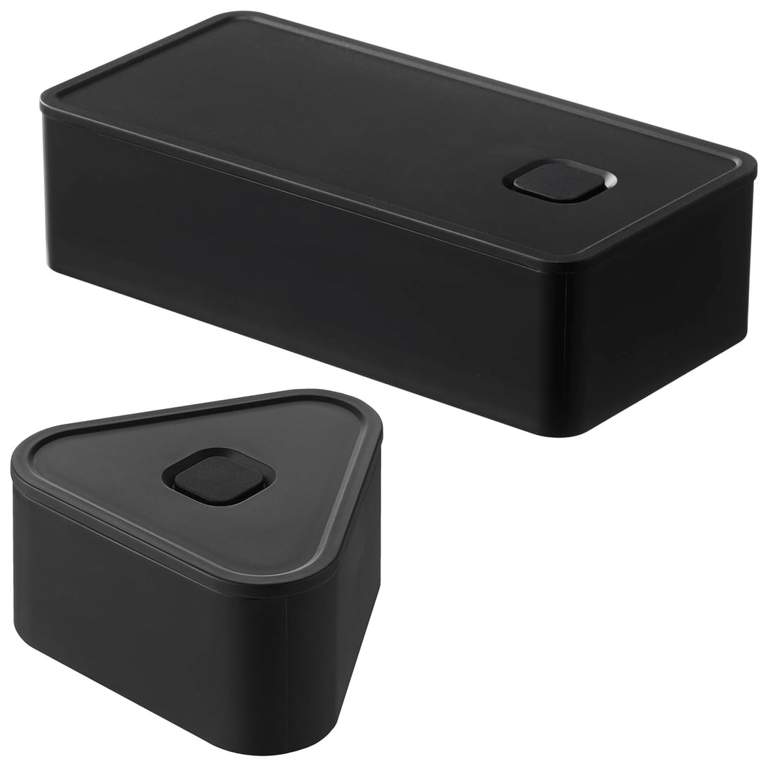 Yamazaki Wide Lunch Box and Rice Ball Case Set with Valve