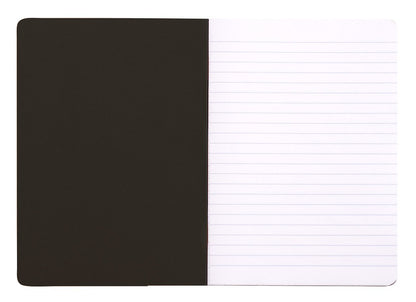 RHODIA Classic A5 Stapled Notebook with Lined Pages in Black