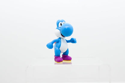 Sanei Super Mario Figure Collection Light Blue Yoshi PVC Figure