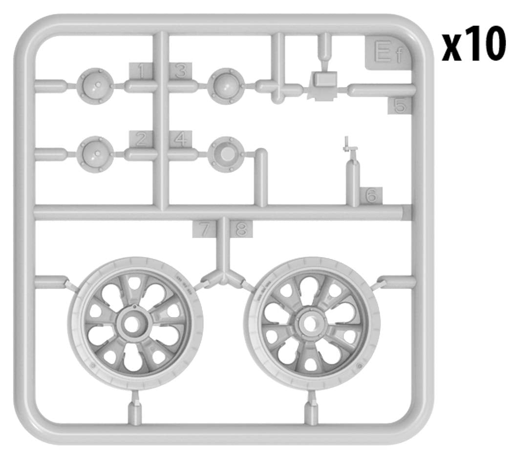 Miniart 1/35 T34/85 Sea Star Wheel Set Model Kit