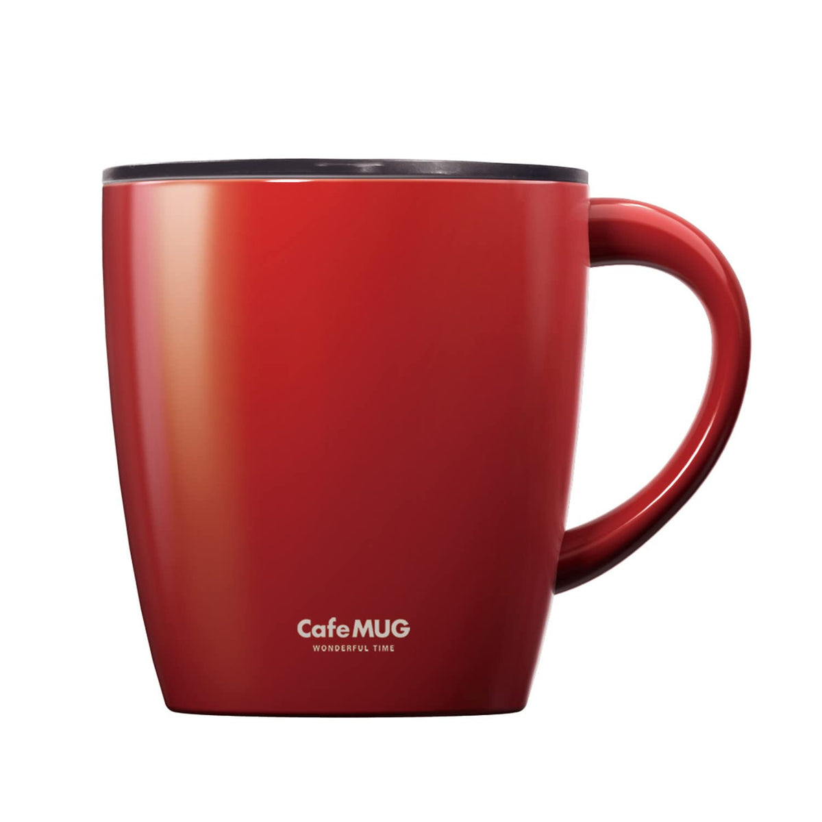 Asvel Stainless Steel Vacuum Insulated Mug 330ml Red