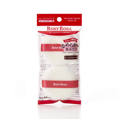 ROSY ROSA Velvet Touch Puff 2 Pack for Flawless Application