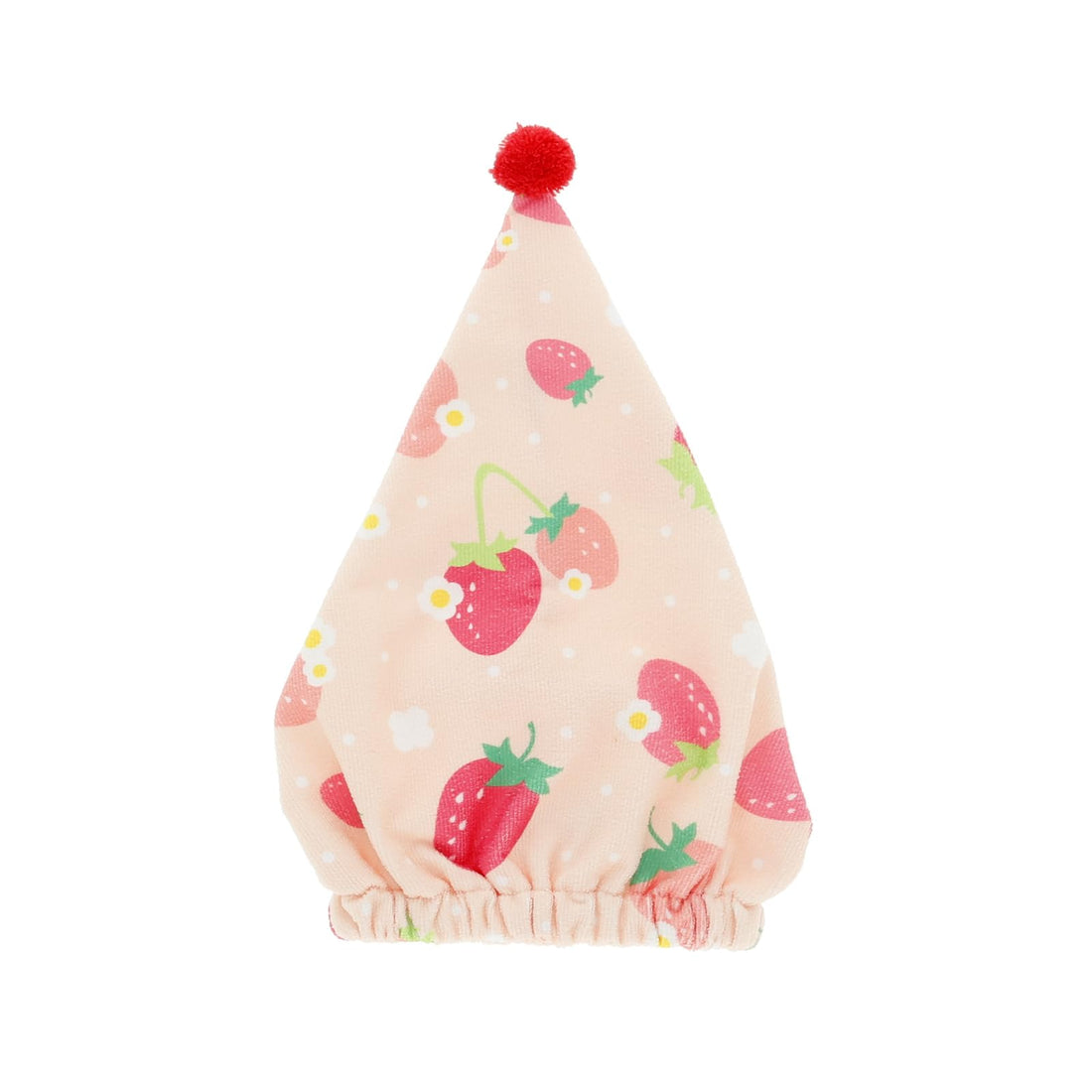 Marushin Kids Swimming Towel Cap Strawberry Dot Hair Drying Cap