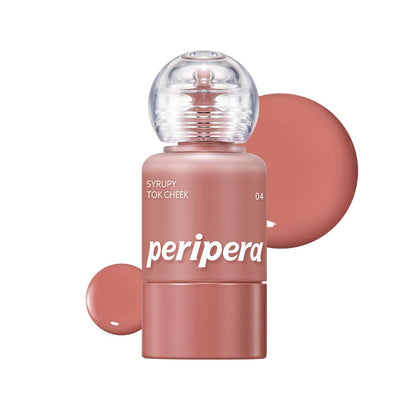 Peripera Syrupy Tok Cheek Blush 04 Fig for a Natural Flush