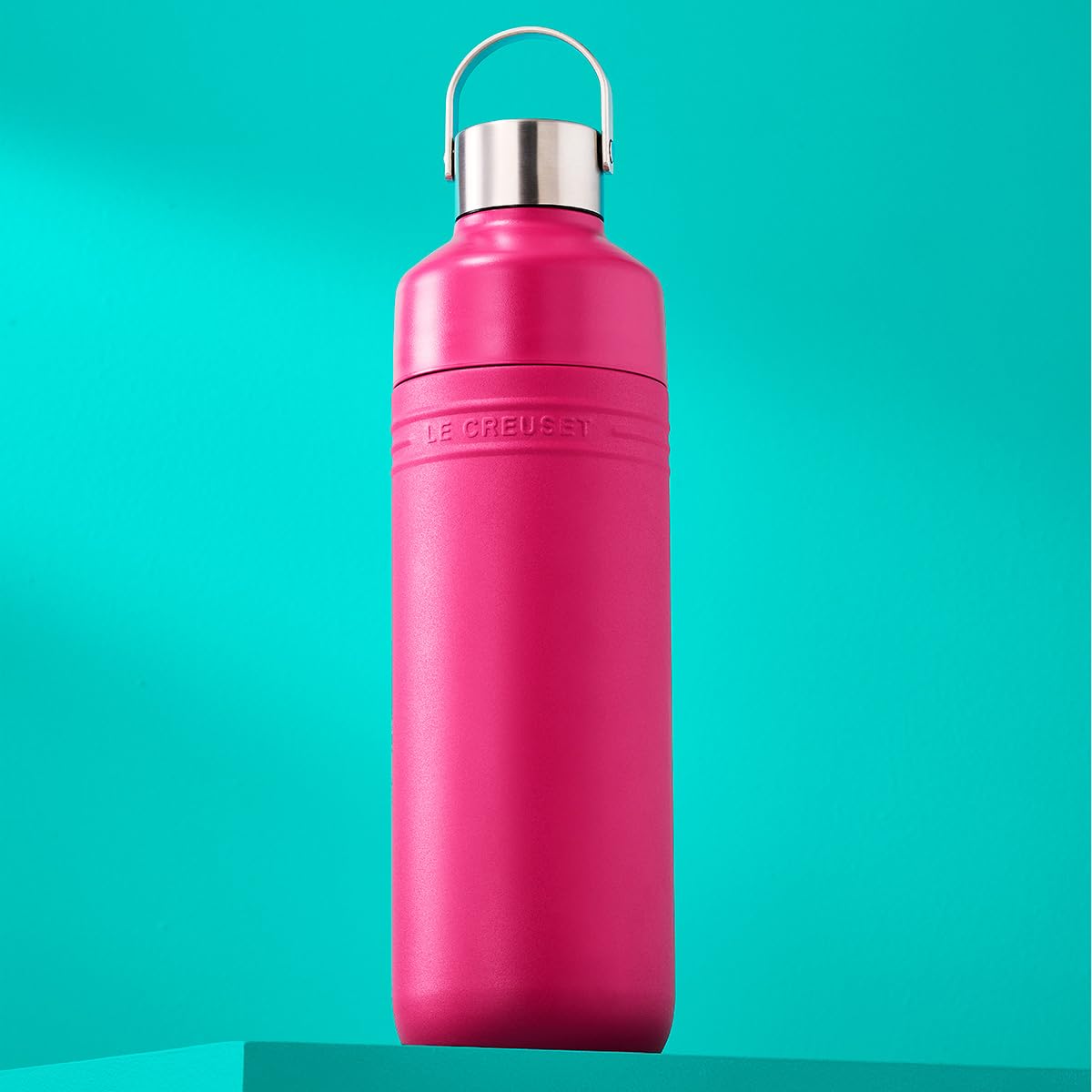 Le Creuset Stainless Steel Bottle 1000ml Vacuum Insulated Berry