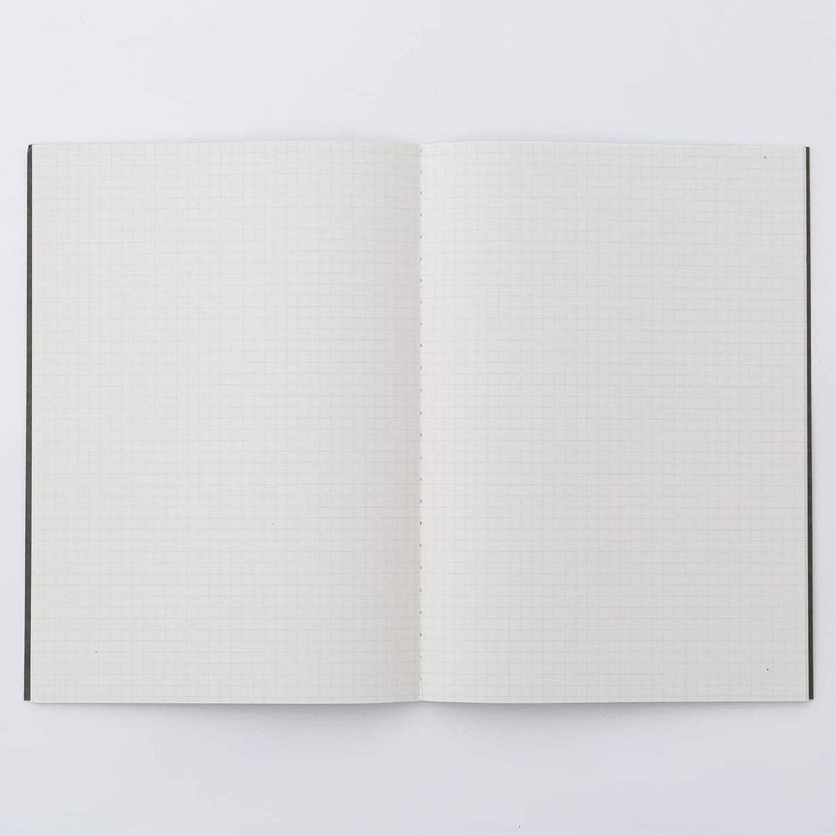 MUJI B5 Dark Gray Notebook with 5mm Grid 30 Sheets