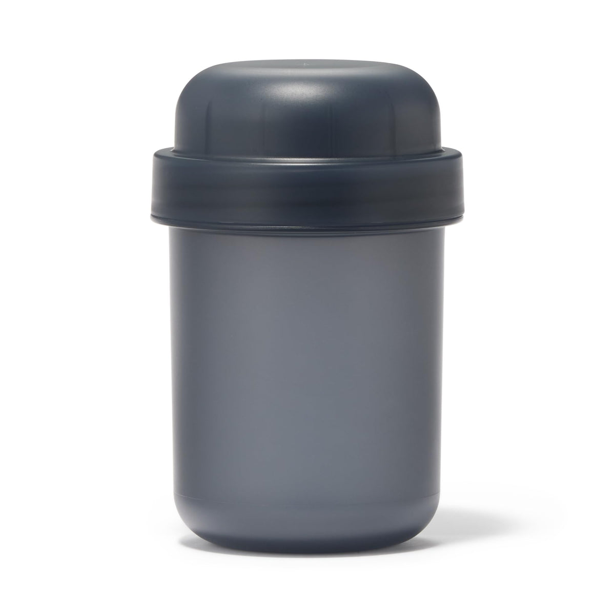 Mujirushiryouhin Lunch Capsule with Topping Cup 350mL Black