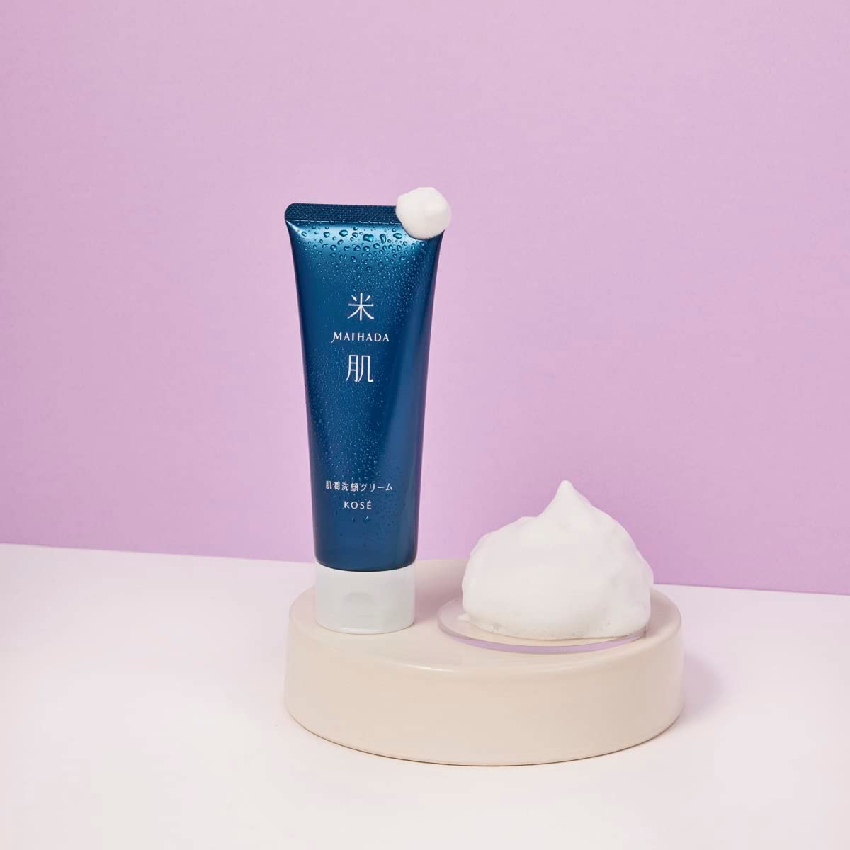 MAIHADA Skin Moisturizing Cleansing Cream with Rich Bubbles 120g