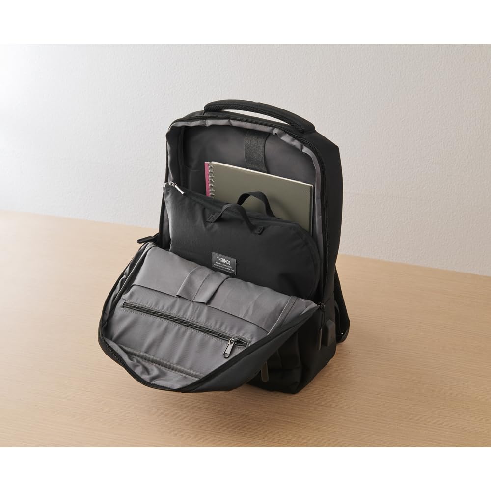 THERMOS Insulated Lunch Case 2.0L Black for On-the-Go Meals