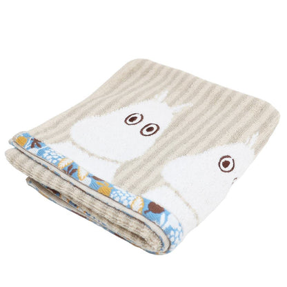 Marushin Face Towel Moomin Puffkina 34x80cm for Everyday Use