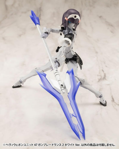 KOTOBUKIYA M.S.G Heavy Weapon Unit 47 Gunblade Lance 220mm Model Kit
