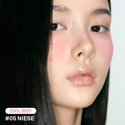 NAMING Fluffy Powder Blush 05 Niese Lightweight Blush for Natural Color