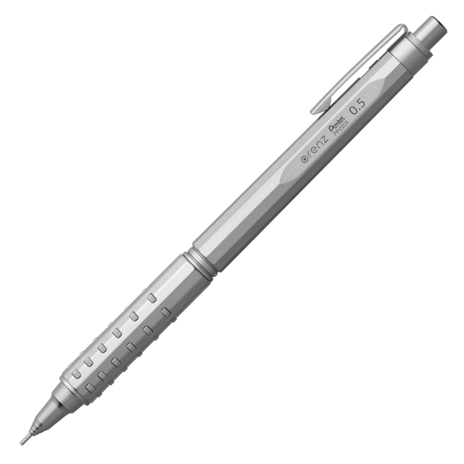Pentel Mechanical Pencil Orenz AT 0.5mm Silver for Precise Writing