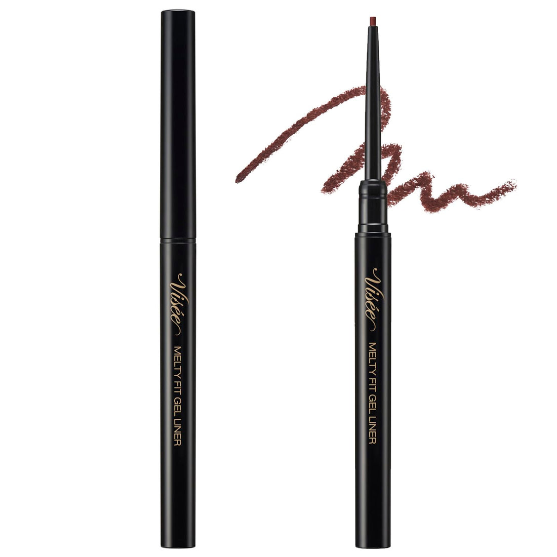 Visee Melty Fit Gel Liner 0.07g Waterproof Eyeliner in Cassis Brown