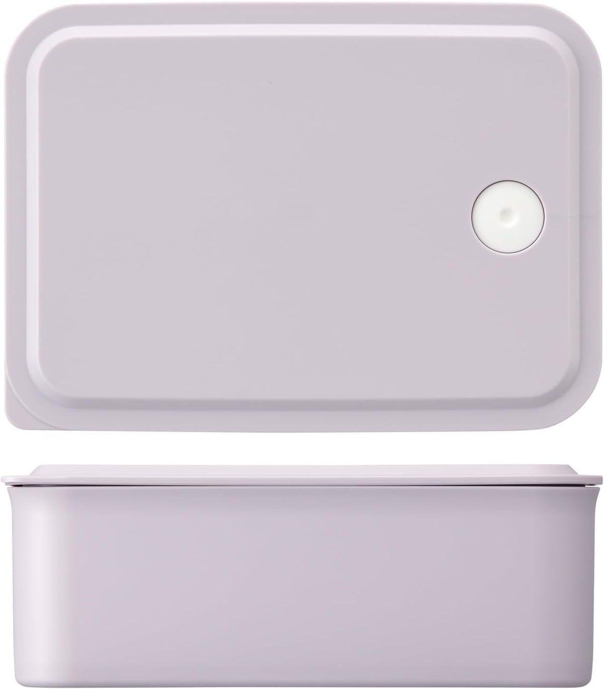 Skater Bento Box 700ml Microwave Safe Lunch Case Sepia Lavender