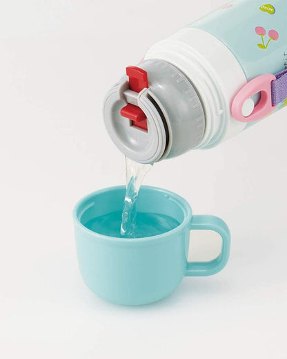 Skater Stainless Steel Water Bottle Replacement Cup Light Blue