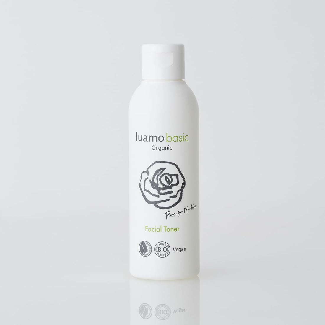 Luamo Basic Facial Toner Alcohol-Free 150ml with Rose Fragrance