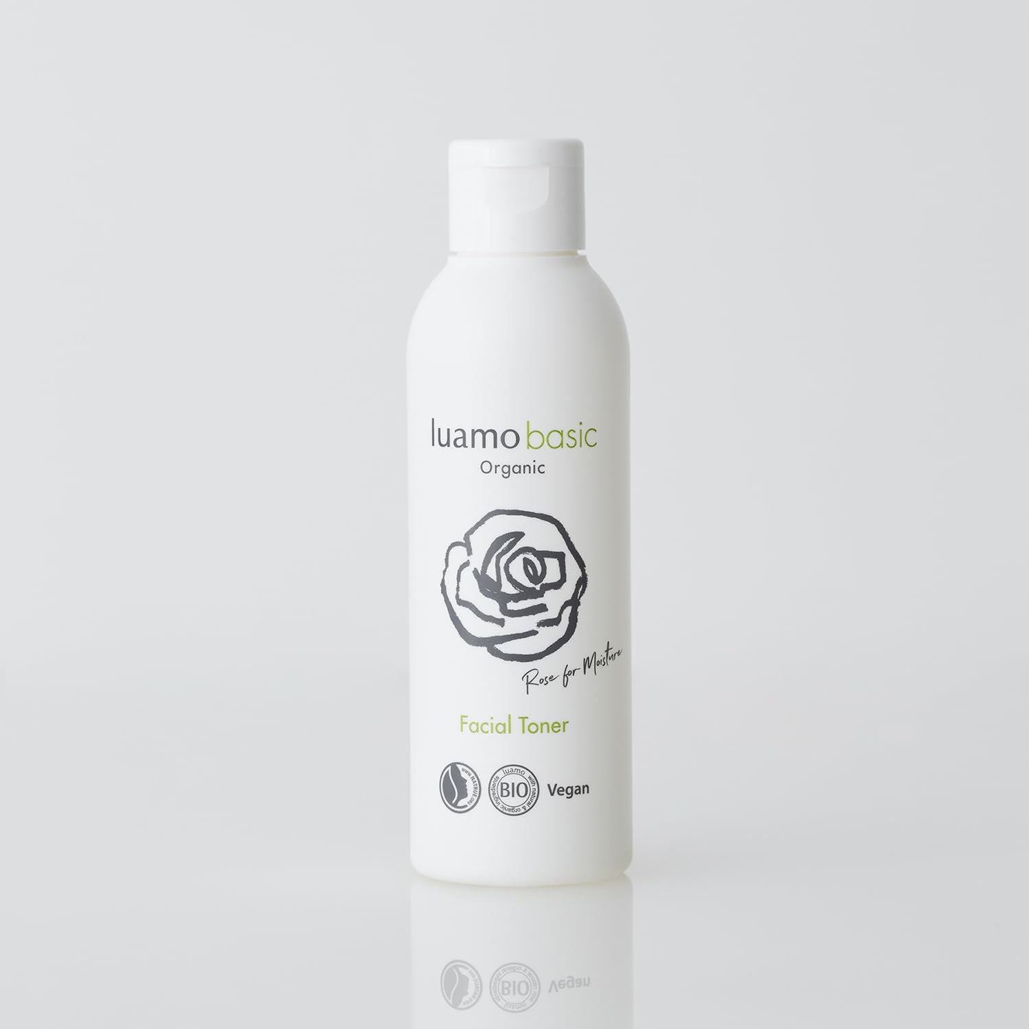 Luamo Basic Facial Toner Alcohol-Free 150ml with Rose Fragrance