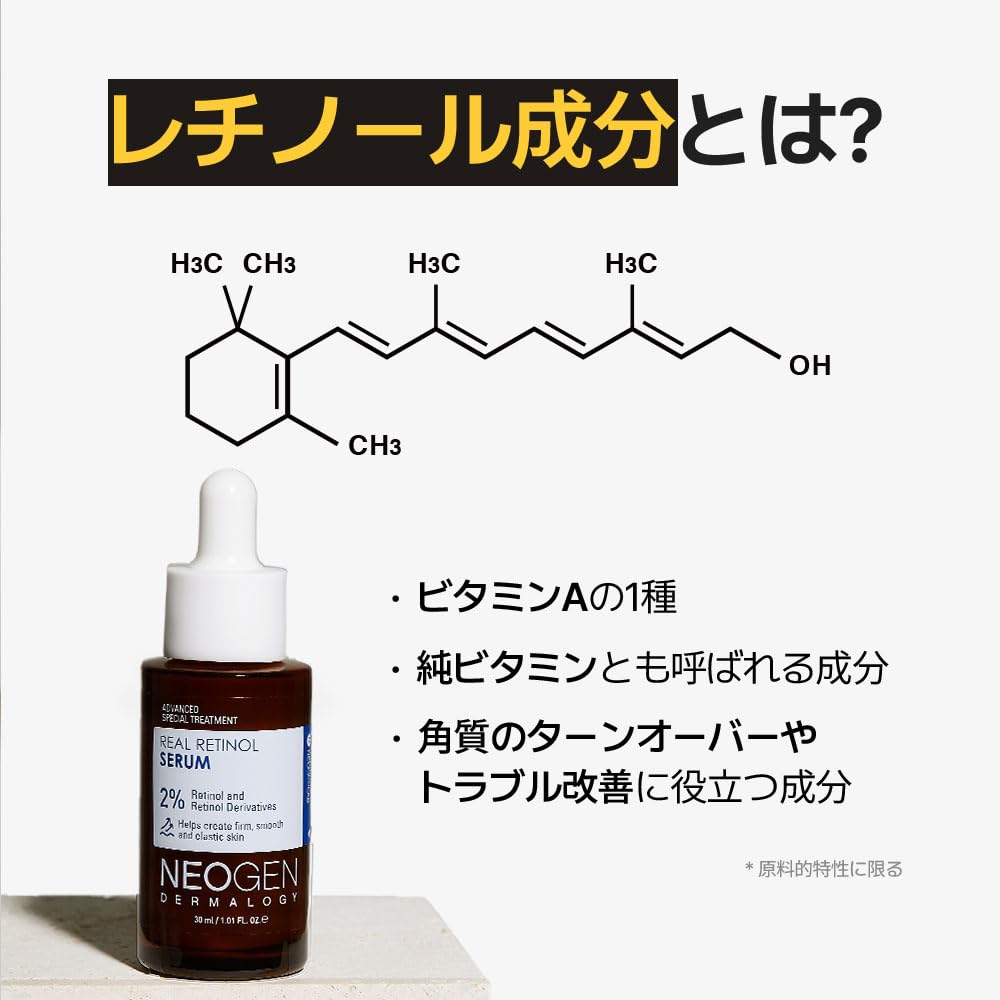DERMALOGY by NEOGENLAB Real Retinol Serum 30ml for Radiant Skin