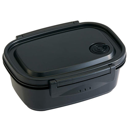 Skater Lightweight Bento Box 550ml Microwave Safe Black