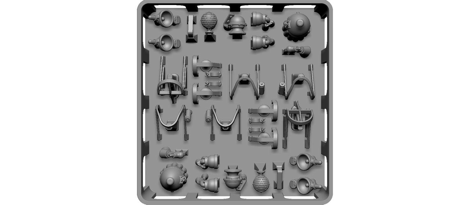 BSK Model 1/35 WWII M4 Sherman Tank Light and Horn Set for Models