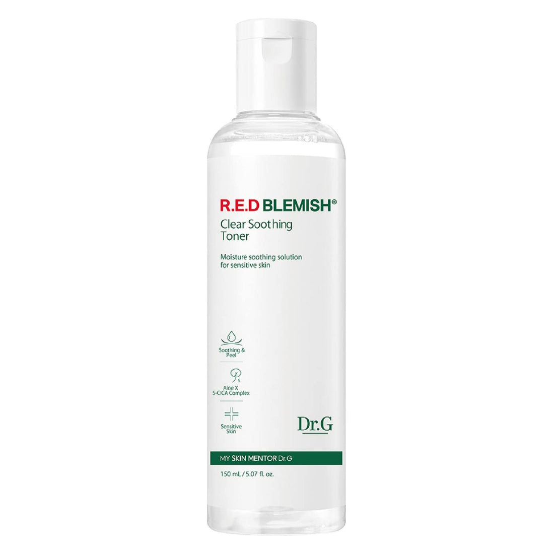 Dr.G R.E.D BLEMISH Clear Soothing Toner 150mL for Japanese Skincare