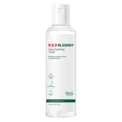 Dr.G R.E.D BLEMISH Clear Soothing Toner 150mL for Japanese Skincare