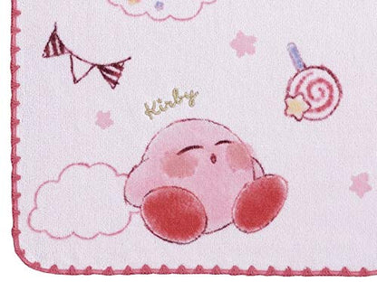 Marushin Face Towel Nintendo Kirby 34x80cm Cotton Candy Design