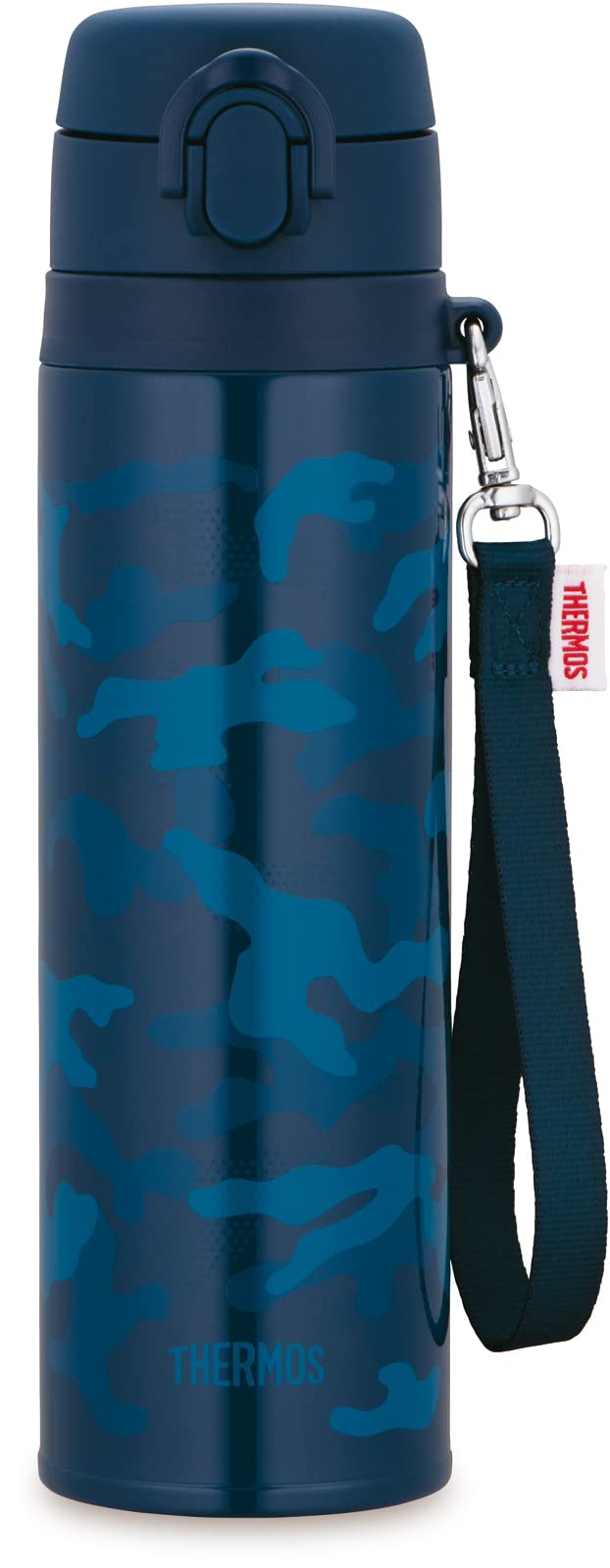 THERMOS Insulated Travel Mug 550ml Navy for On-the-Go Hydration