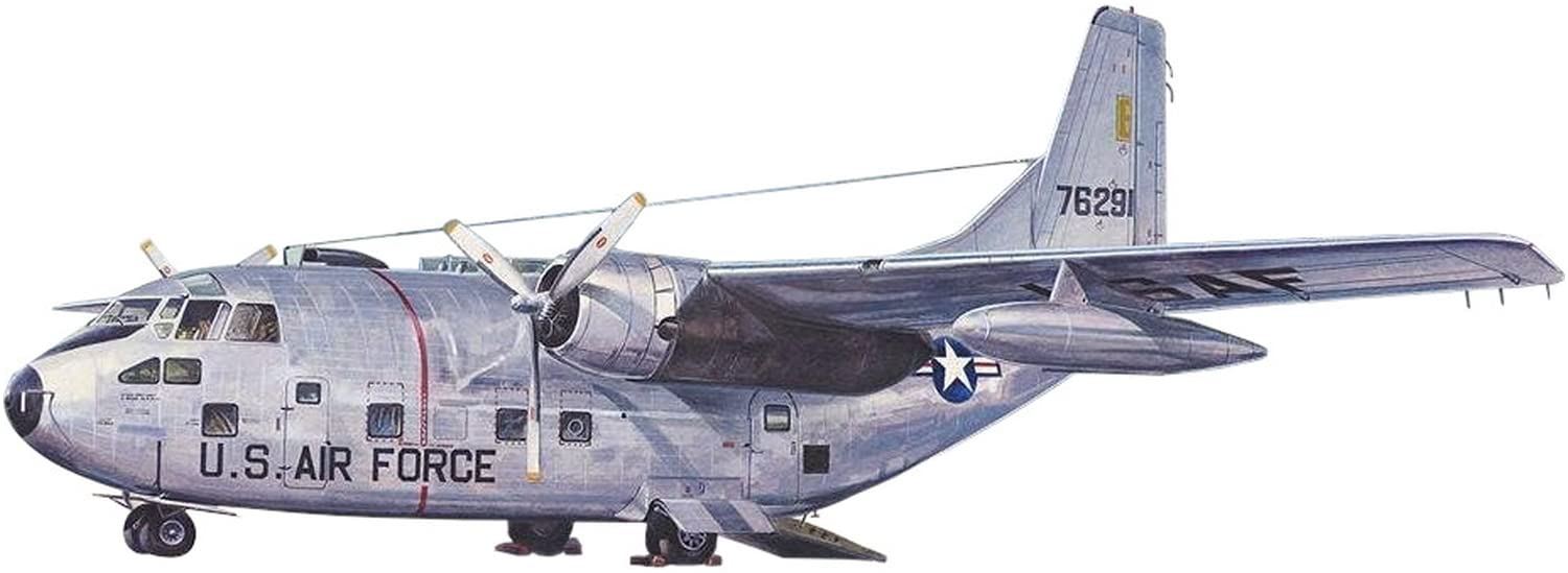 Roden 1/72 Scale Fairchild C-123B Provider Model Kit