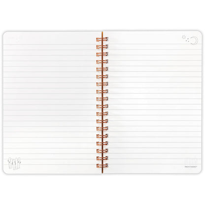 Hallmark Moomin Days Yellow Ring Notebook