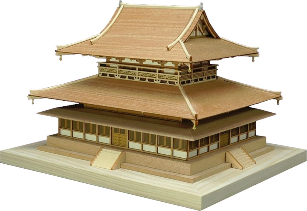Woody JOE 1/150 Horyu-ji Kondo Wooden Model Assembly Kit