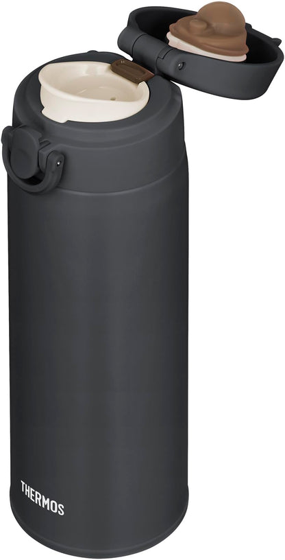 THERMOS Vacuum Insulated Travel Mug 500ml Dark Gray Lightweight