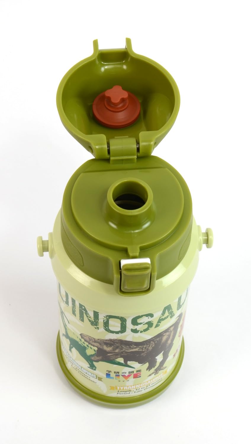 OSK Direct Stainless Bottle for Kids with Dinosaur Design 600ml