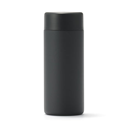 MUJI Vacuum Insulated Bottle Flat Type 350mL Black