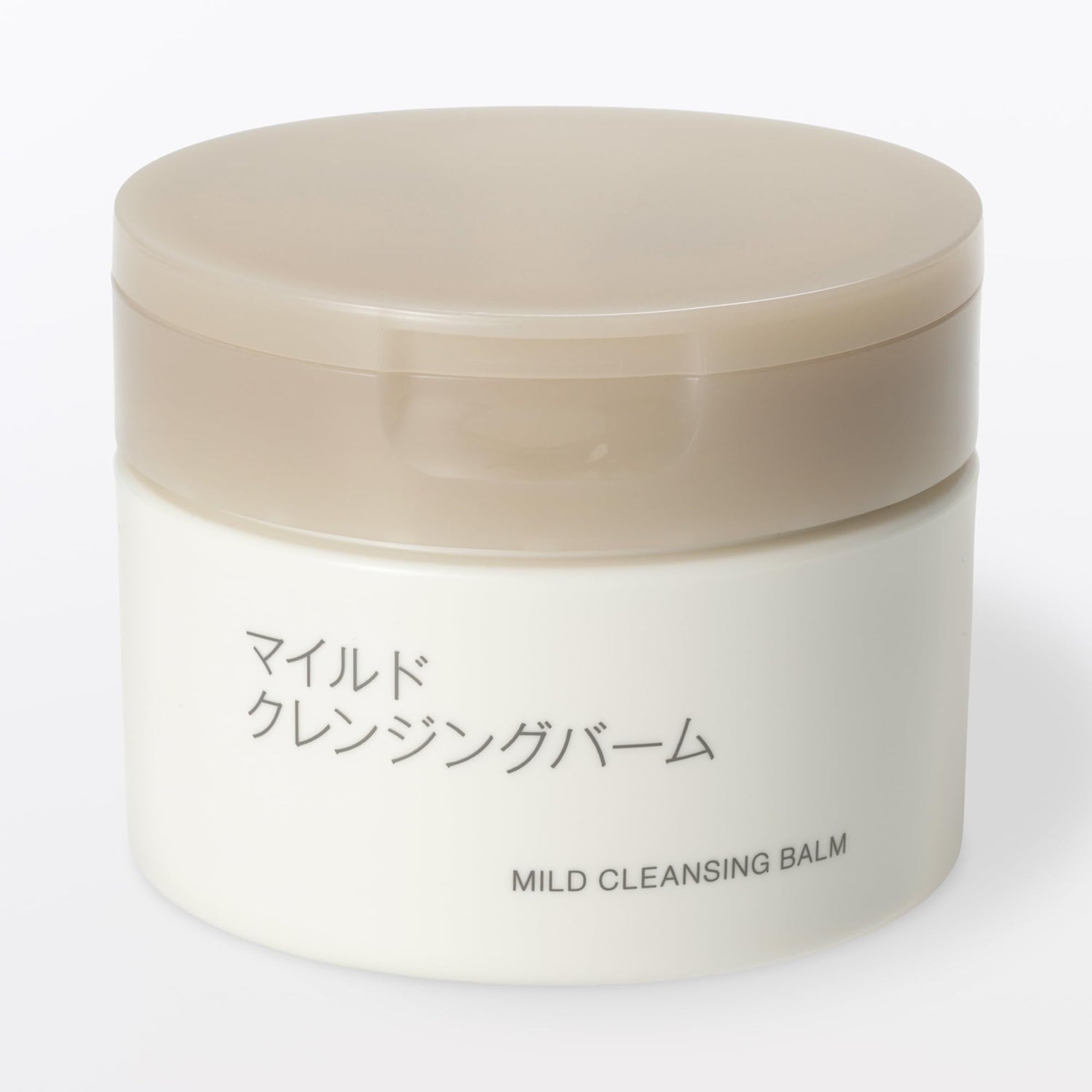 MUJI Mild Cleansing Balm with Spatula 90g for Gentle Makeup Removal