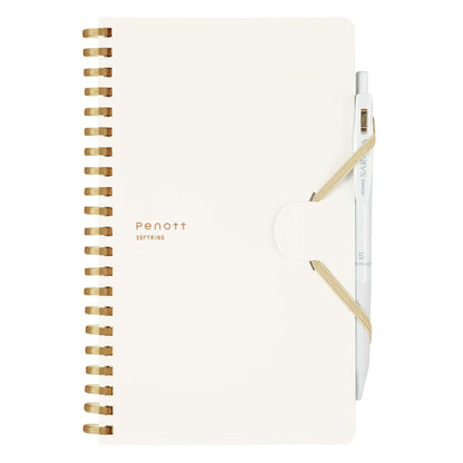 KOKUYO Soft Ring Notebook Penott B6 with 5mm Grid