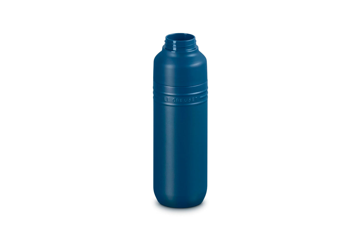 Le Creuset Stainless Steel Bottle 500ml Deep Teal for On-the-Go