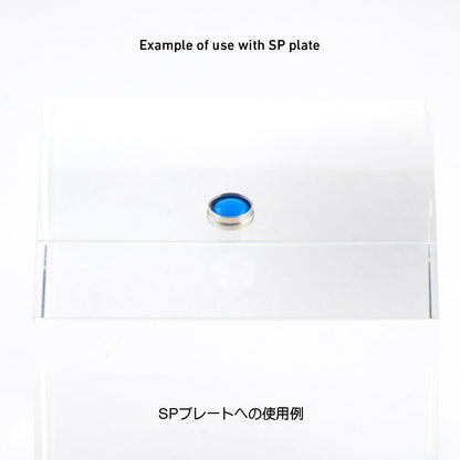 HiQparts Lumidome 2 Fluorescent Blue 5.0mm Model Parts Set of 10