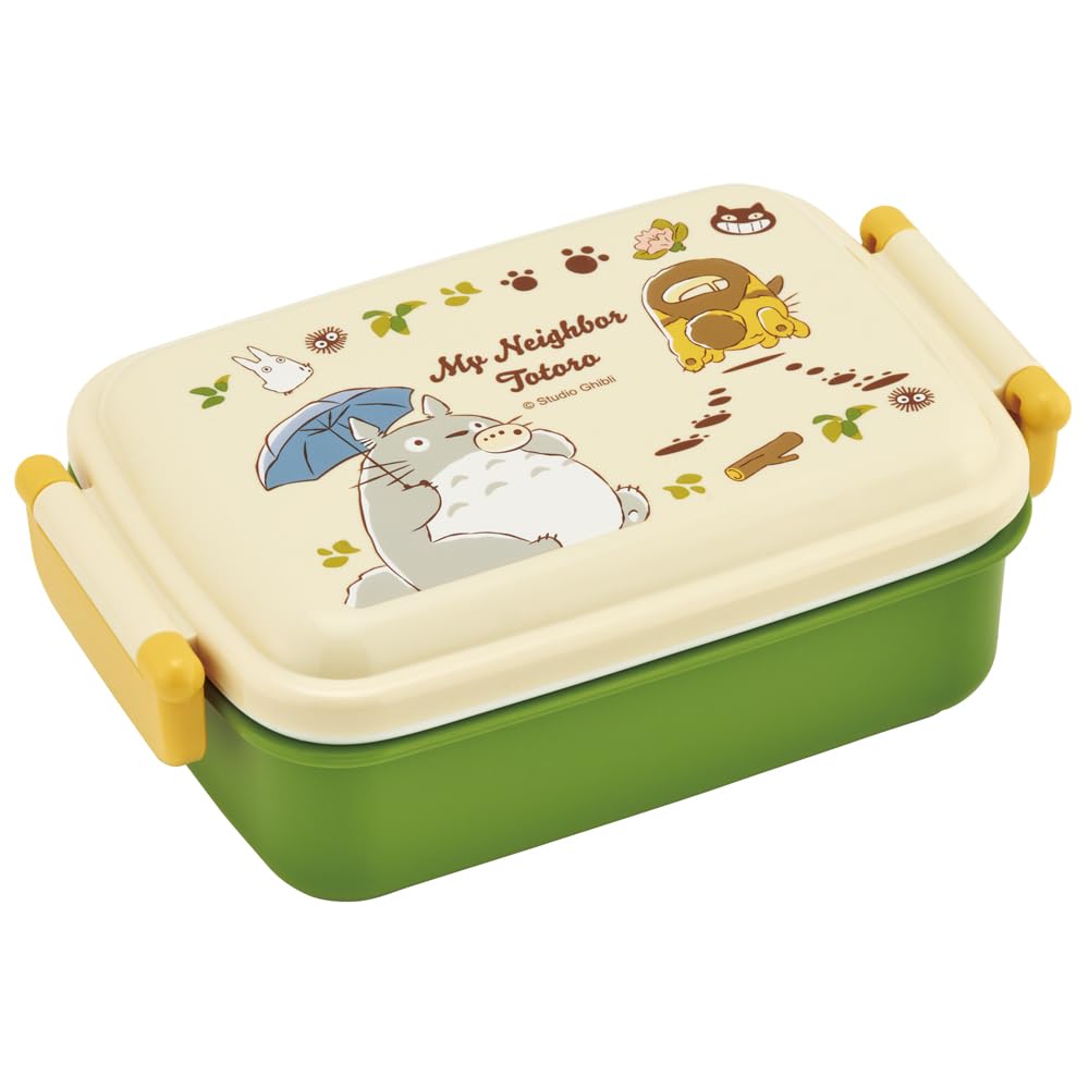 Skater Lunch Box for Kids Dome Shape 450ml Totoro Design