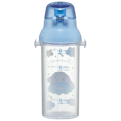 Skater Kids Clear Plastic Water Bottle 480ml with Measurement