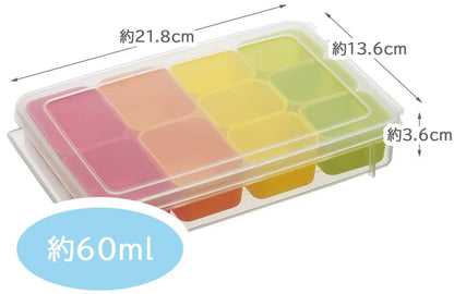 Skater Bento Box Set with 4 Large and 6 Small Containers
