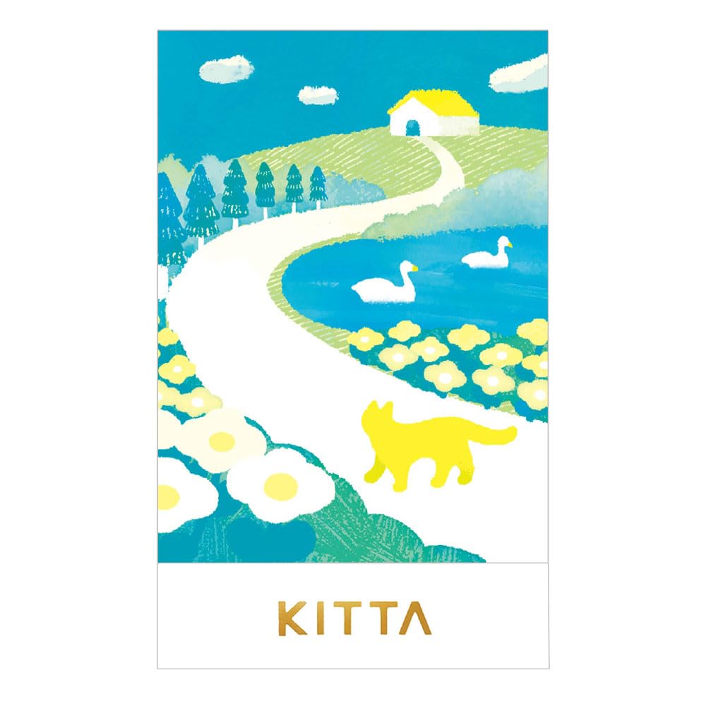 Kingjim Collage Masking Tape for Creative Projects