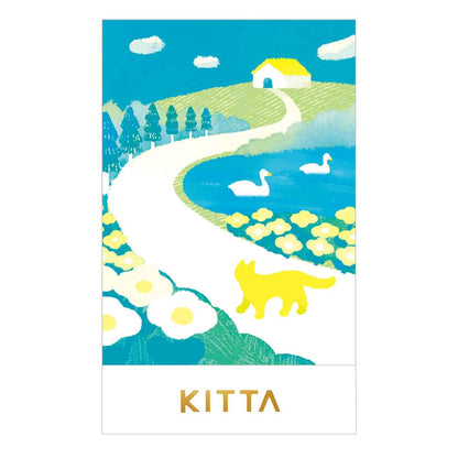 Kingjim Collage Masking Tape for Creative Projects