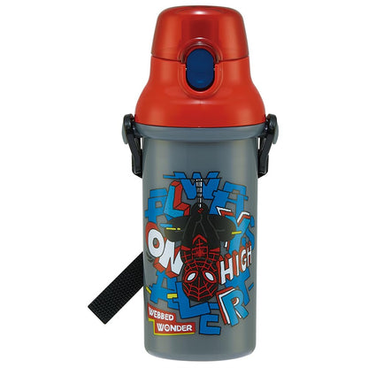 Skater Kids Water Bottle 480ml with One-Touch Design