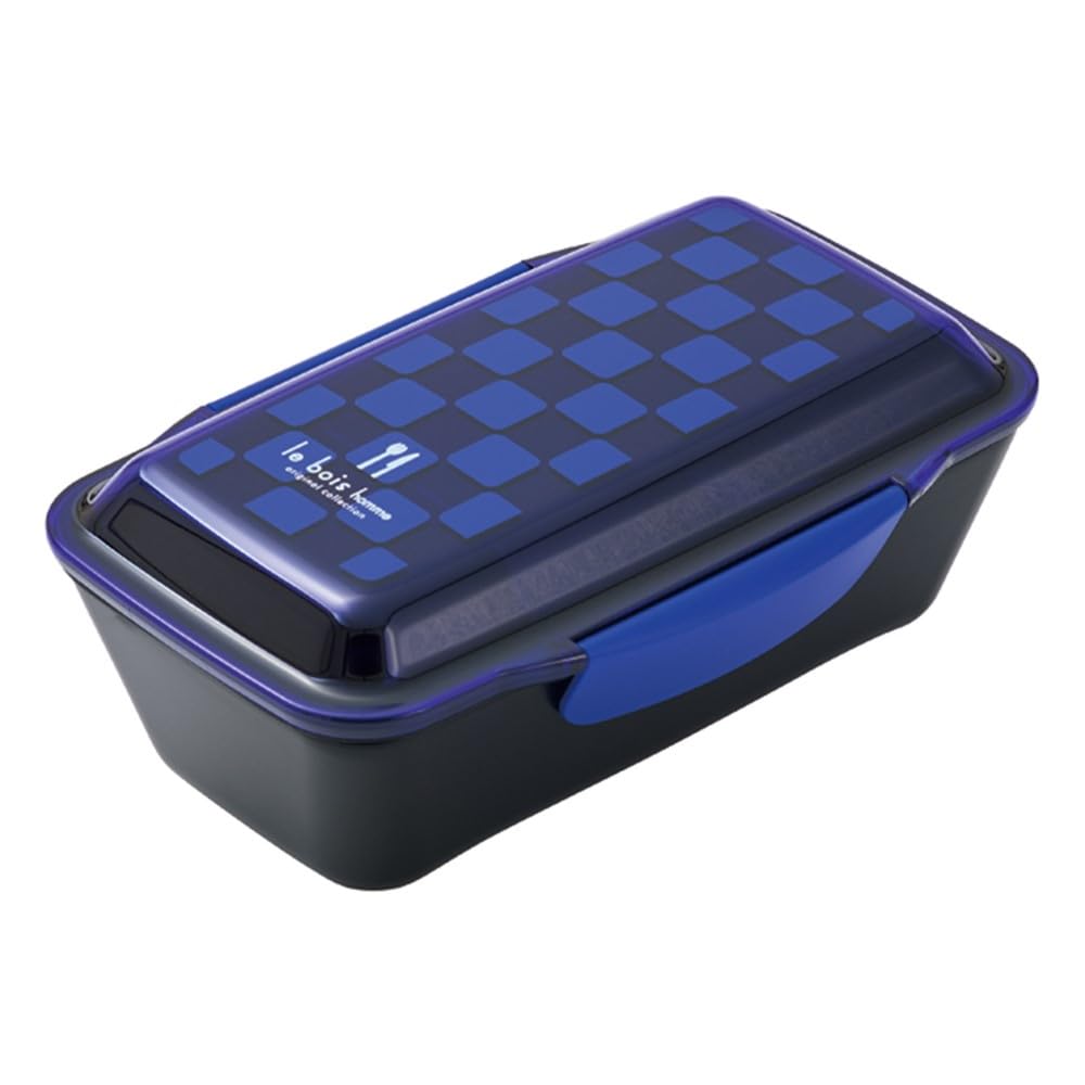 le bois homme Dome Lunch Box 1000ml Stylish Bento Box in Blue