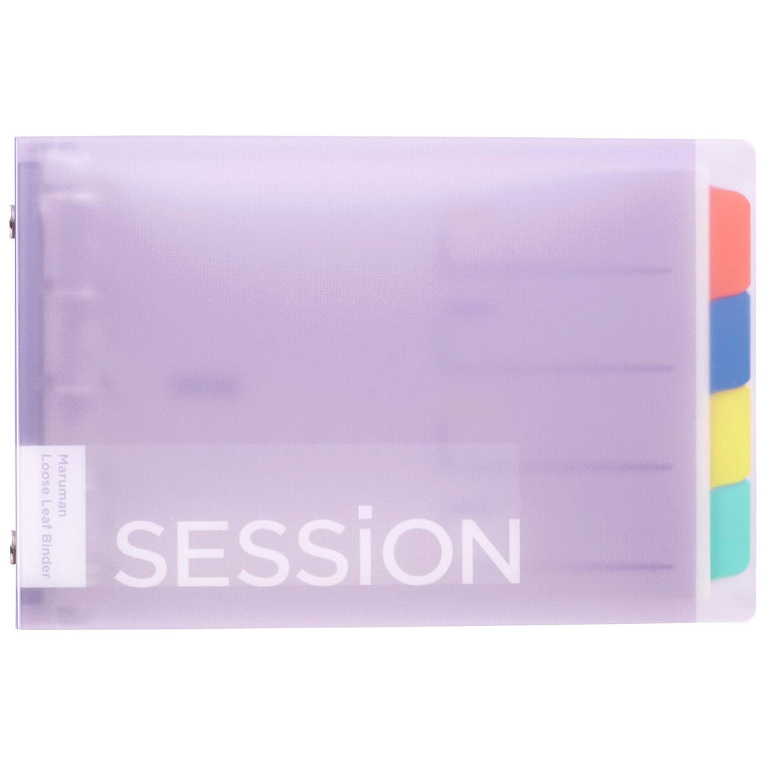Maruman Loose Leaf Binder Mini Size Light Purple