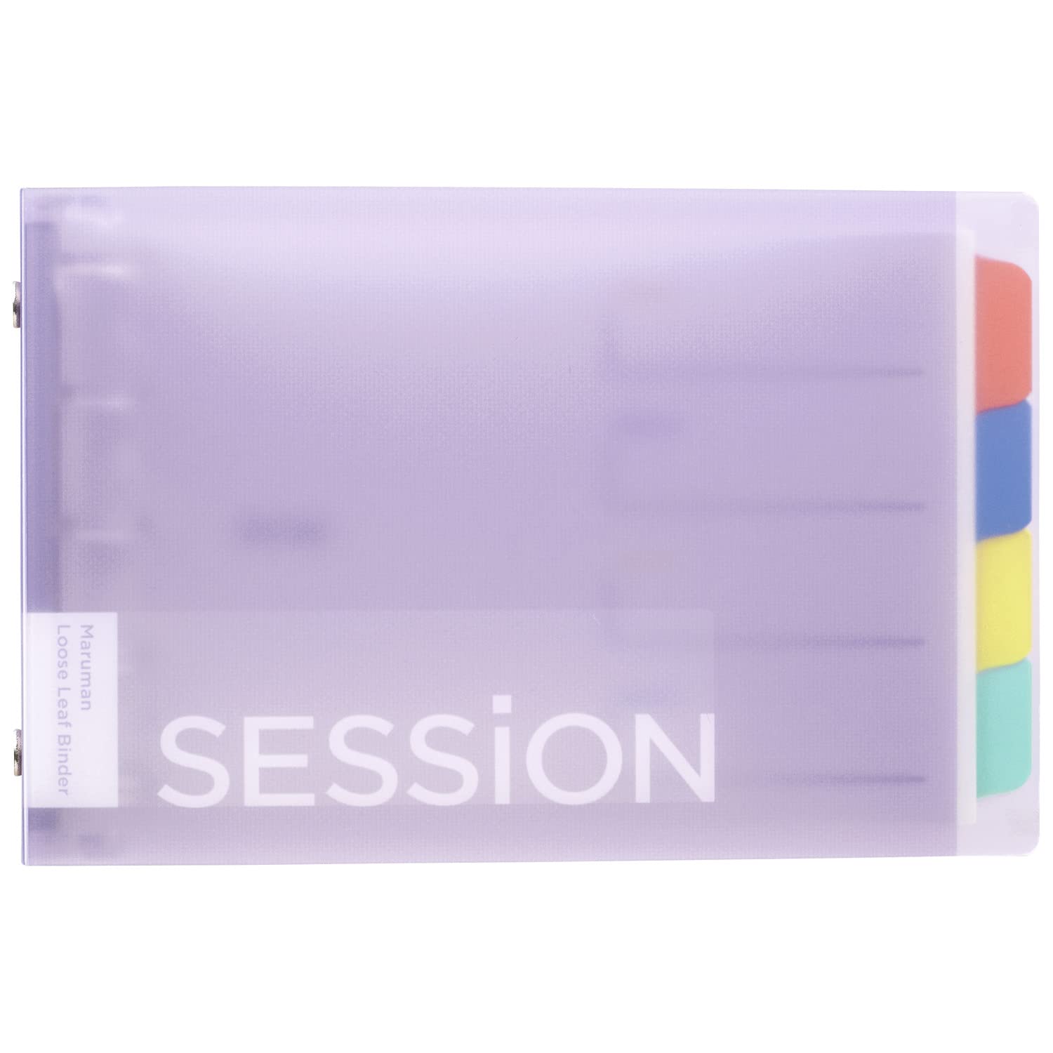 Maruman Loose Leaf Binder Mini Size Light Purple