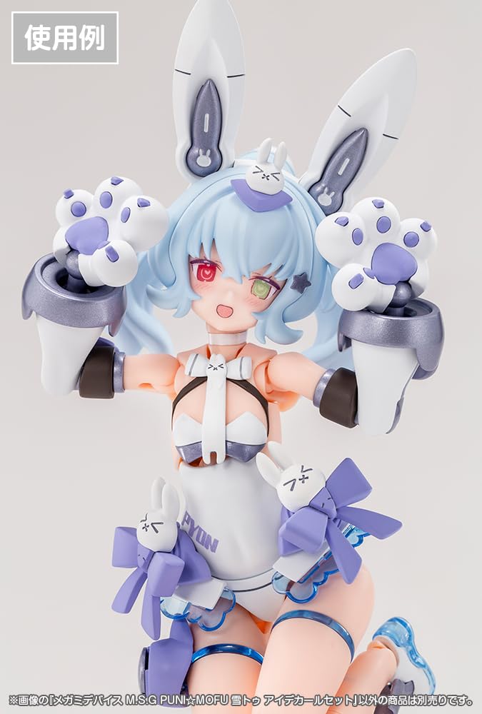 KOTOBUKIYA Mega Man Device PUNI MOFU Yukito Eye Decal Set 1/1 Scale Model