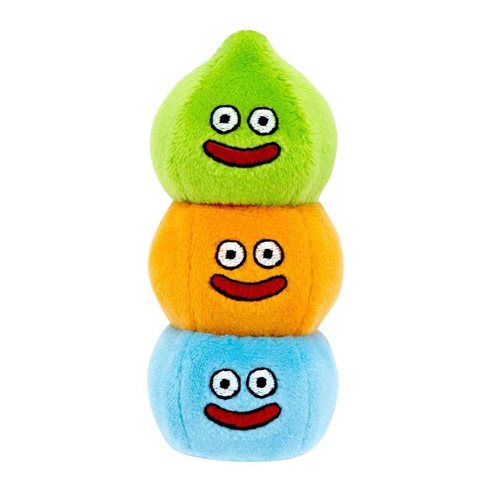 SQUARE ENIX Smile Slime Squeeze Slime Tower Toy for Collectors